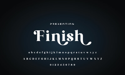 Elegant alphabet letters font logo. Typography luxury classic lettering serif italic fonts decorative wedding vintage retro brand logos. vector illustration