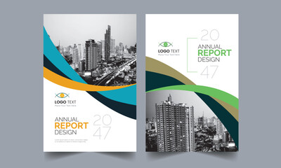 Annual Report Cover Design Template