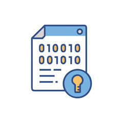  Icon of Data Decryption for Security