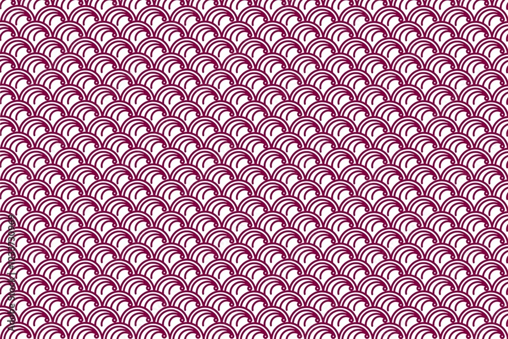 Wall mural pattern of texture, pattern with circles, pattern, seamless pattern, red background, red pattern, ab