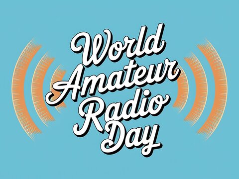 World Amateur Radio Day Celebration Graphic Design
