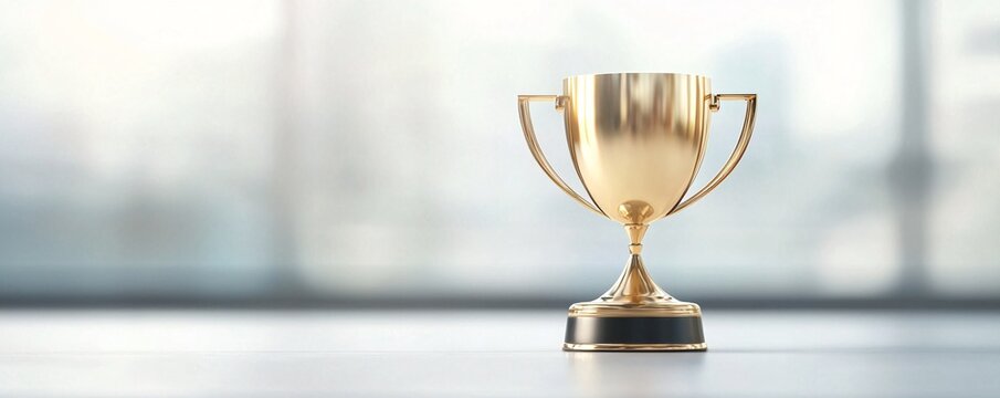 A manager recognizing an employee's achievements in a workplace awards ceremony, promoting performance excellence and motivation