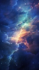 Fototapeta premium Galaxy wallpaper astronomy universe outdoors.