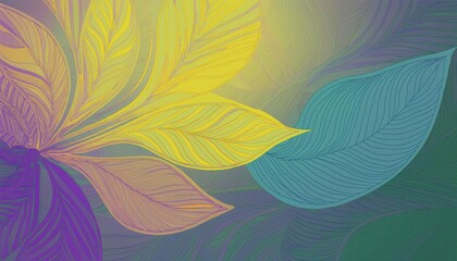 Fototapeta premium Vibrant Colors of a serene evening landscape Peaceful Wallpaper Backdrop with calm waters and a tranquil atmosphere, perfect for peaceful environments or minimalist designs.