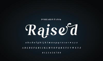 Elegant font alphabet logo. Typography Beauty fashion luxury classic letters serif fonts decorative wedding vintage retro logos. vector illustration