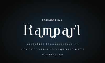 Elegant font alphabet logo. Typography Beauty fashion luxury classic letters serif fonts decorative wedding vintage retro logos. vector illustration