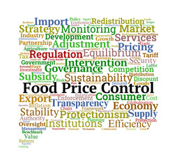 Food Price Control Word Cloud