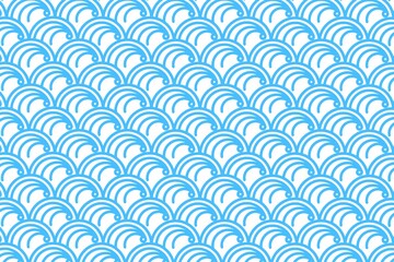 seamless pattern with wave, scallop pattern, blue pattern, blue background, pattern, abstract background, abstract pattern, scale, abstract pattern with circles, blue wallpaper, pattern with waves