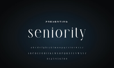 Elegant font alphabet logo. Typography Beauty fashion luxury classic letters serif fonts decorative wedding vintage retro logos. vector illustration