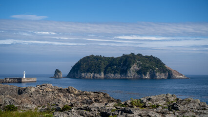 Peaceful Island and Lighthouse View