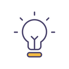 Idea  icon. Userinter face icon design. vector graphic