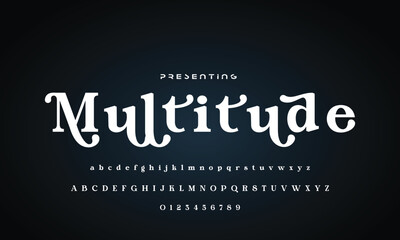 Elegant font alphabet logo. Typography Beauty fashion luxury classic letters serif fonts decorative wedding vintage retro logos. vector illustration