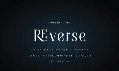 Elegant font alphabet logo. Typography Beauty fashion luxury classic letters serif fonts decorative wedding vintage retro logos. vector illustration