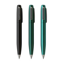 Fototapeta premium Gel Ink Pen With A Sleek Minimali Transparent Background with Realistic Details and Clean Design