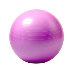 Obraz premium Yoga Ball With An Anti-Slip Surfa Transparent Background with Realistic Details and Clean Design