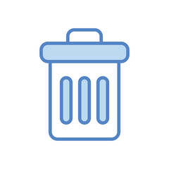 Trash  icon. Userinter face icon design. vector graphic