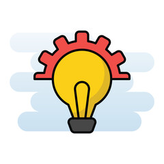 Strategy Idea vector icon