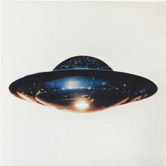 Photography glitter UFO ufo illustration futuristic.