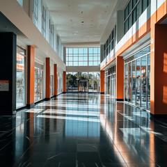 office building interior