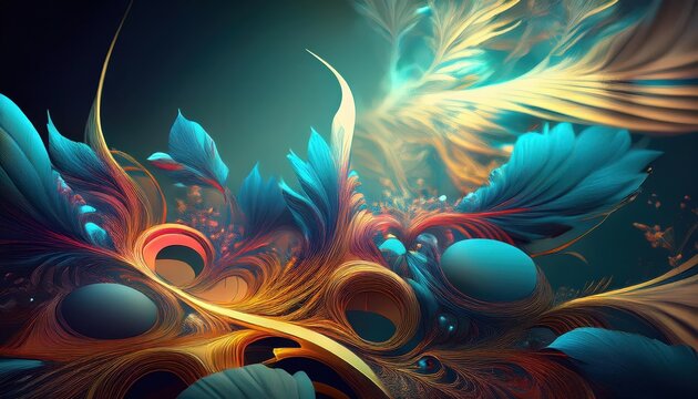 Stunning Monitor Wallpaper Serene Forest Scenery with Majestic Waterfall and Lush Greenery at Dusk, Perfect for Digital Art, Home Decor, or Design Inspiration. - Powered by Adobe