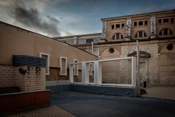 Valladolid spain historic european city. Valladolid 
 ancient monumental from the past with a great historical heritage in spain in europe