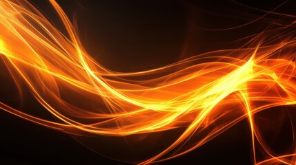 A fiery flame background blazing against a dark black backdrop, with glowing orange and yellow hues creating a dynamic and intense visual.