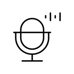 Recording icon. Userinter face icon design. vector graphic