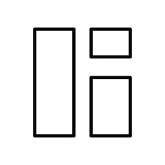 Menu icon. Userinter face icon design. vector graphic