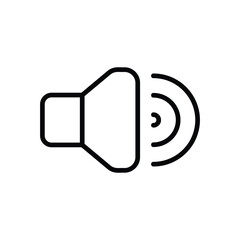 Volume icon. Userinter face icon design. vector graphic