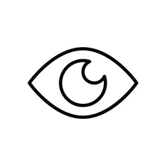 View icon. Userinter face icon design. vector graphic
