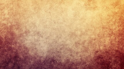 Fototapeta premium A grainy background featuring a blend of brown, maroon, yellow, and beige in a gradient, with a grunge noise texture that adds depth and character.