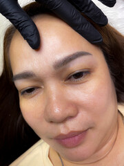 Microblading complete