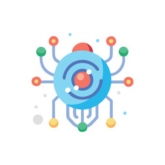 Fototapeta premium Essential Singularity Icon for Change