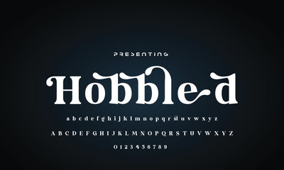 Luxury beauty font alphabet logo. Typography beautiful fashion elegant classic letters serif italic fonts wedding vintage retro casters logos. vector illustration