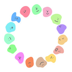 輪になるシェイプたち