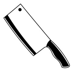 knife isolated on white