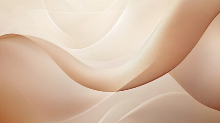 Obraz premium white abstract background with wave line. Whispers of silk chiffon draping gracefully over a couture gown, evoking a sense of ethereal beauty.