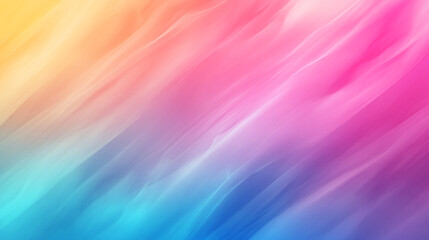 Obraz premium Rainbow gradient patterned background, Abstract blurred gradient background in bright colorful smooth illustration, wallpaper colorful lighting