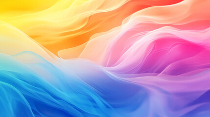 Rainbow gradient patterned background, Abstract blurred gradient background in bright colorful smooth illustration, wallpaper colorful lighting