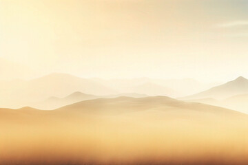 sunrise in the mountains