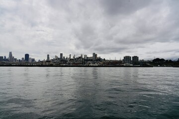 Naklejka premium San Francisco Bay