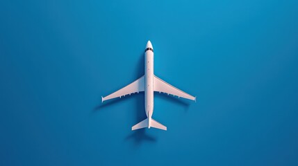 Opulent White Private Jet Soaring Over Tranquil Blue Sea and Sky - Epitome of Luxury