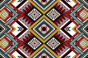 Geometric ethnic pattern seamless design for background ,Tribal geometric seamless patterns, ethnic design, hipster backdrop, wallpaper Background, Design curtain, carpet ,fabric ,textile 