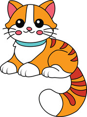 Elegant Cat Clipart Designs