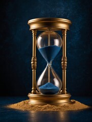 A vintage old heritage clock, showcasing timeless design and craftsmanship. Its antique features and intricate details evoke a sense of history and nostalgia.