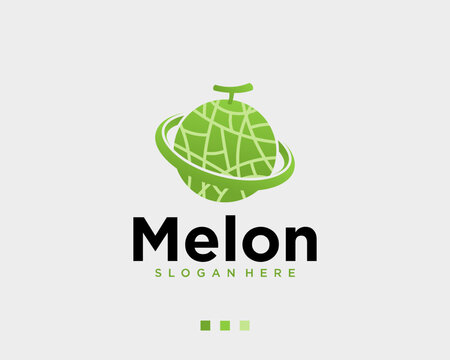 Planet melon logo