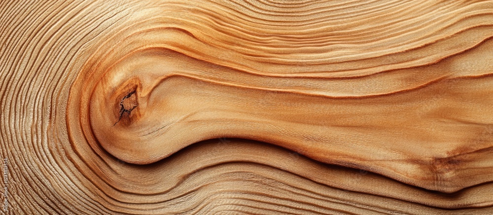 Aufkleber Wood texture close-up with unique grain patterns and warm tones ideal for backgrounds and design projects Copy Space available