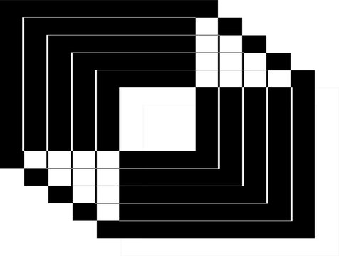 black and white abstract background cumputer boadr chessboard frame textile internet pixel . 