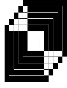 black and white abstract background cumputer boadr chessboard frame textile internet pixel . 