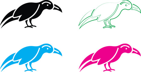 Minimalist icon set, gear symbols with checkmarks, simple line drawings, monochromatic color schemes, black, green, blue, and pink variations, clean vector graphics, productivity concept, quality assu